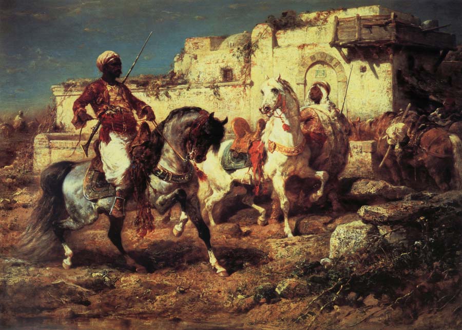 Arabic horsemen